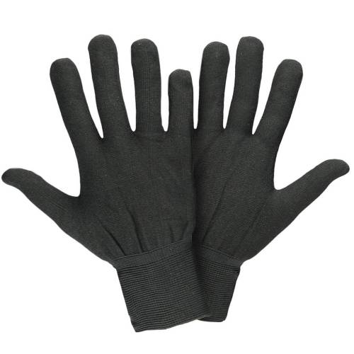 Перчатки нейлоновые антистатические (черные) Manipula, размеры: L (Б) 