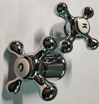 Маховик крест 7,8*20 TOTAL, (пара) "ARGO"