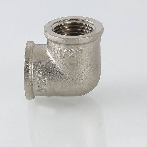 Уголок   1/2",  г-г.,  ник., лат. Valtec