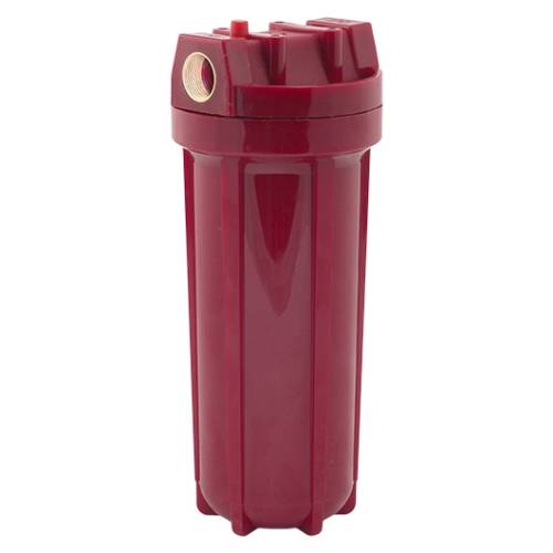 Фильтр магистральный 10" АКВАБРАЙТ АБФ-ГОР-34 для горячей воды (В комплекте кронштейн и ключ)