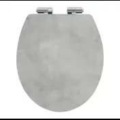 Сиденье для унитаза KONSENSA Терни с микролифтом цвет светлый бетон