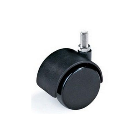 Колесо мебельное со штофом (резьба)