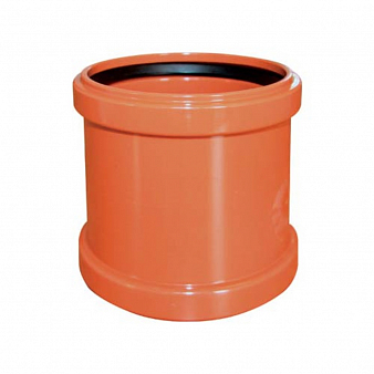МУФТА  наруж. 200 мм, ПВХ