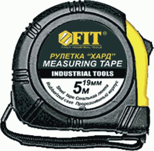 Рулетка 10м (25мм) профи (17210) FIT (ЖЦ)