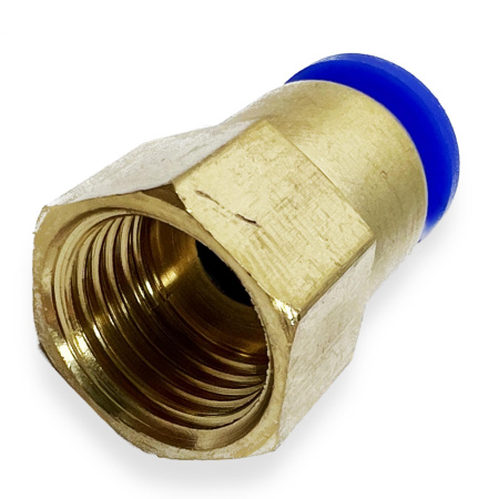 Фитинг цанговый прямой мет. 10 мм х 1/4" вн. резьба ARMA 