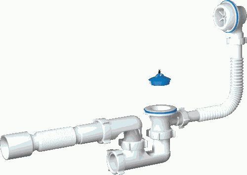 Обвязка C6255 регулируемая Варяг, с гибкой трубой 40*50 "АНИ ПЛАСТ" 