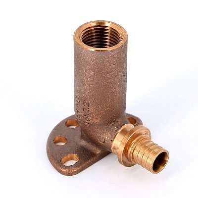 Водорозетка надвижная 16 x 1/2"вн h=70 мм бронза RAUTITAN RX+