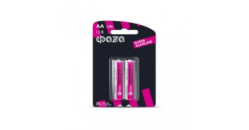Элемент питания  ФАZА 2858474 алкалиновые AAA/LR03 1.5В (уп.2шт) Super Alkaline BL-2 ФАZА 2858474