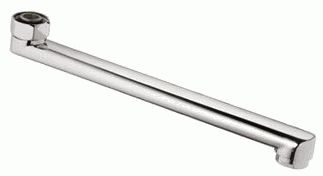 Излив плоский для ванны, L-образный, 25 см, LEDEME L25F