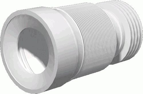 Слив для унитаза K828, 231-500 мм, гофрированный. АНИ ПЛАСТ