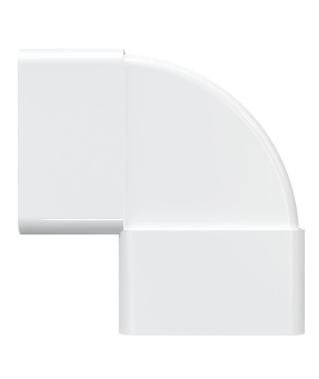 Колено КВП 55х110 вертикальное пластик ERA