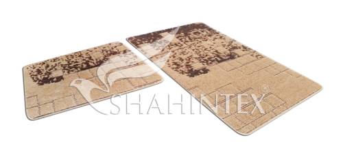 Набор ковриков SHAHINTEX VINTAGE SH V001 50*80+50*50 бисквитный 7