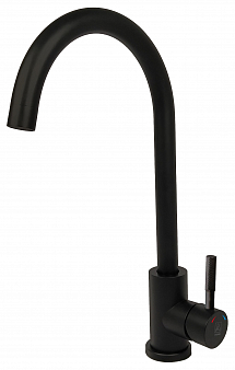 ARGO 3503 SOLID black Смеситель для кухни, черный