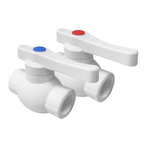 Кран шаровой 50мм ПП PP-R OPTIMA Valfex 