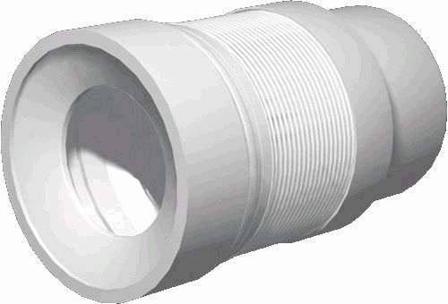 Слив для унитаза K821, 212-320 мм, гофрированный. АНИ ПЛАСТ