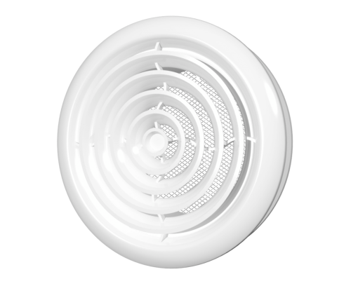 Диффузор DK фланец D125 сетка D164 пластик ERA