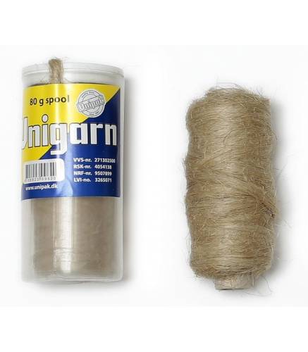 Лен сантехн. 40 гр., 55м. катушка в пласт. упаковке UNIPAK