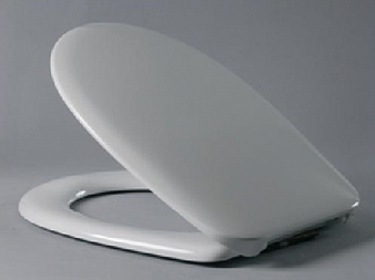 Сиденье для унитаза, ДЕЛЬТАНО ПЮР, дюропласт, с микролифтом