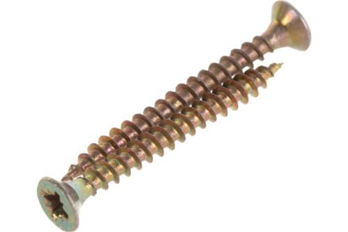 Шуруп универсальный желтый 3x30мм (30шт.) 103305