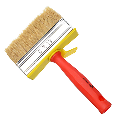 Кисть мини-макловица 40*140 пластиковая ручка нат. щетина HEADMAN 