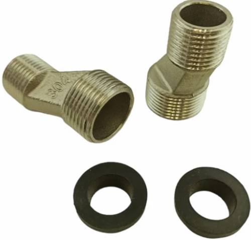 Эксцентрики 3/4" х 1/2" н/н пара с прокладками, длина 46 мм M74-1 MYNAH