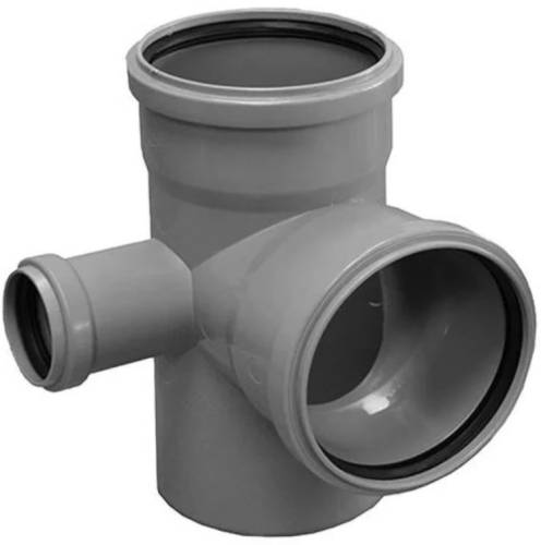 Крестовина, 110 -110 -50 мм -87 град., левая, 2-х плоск.ПВХ Ostendorf