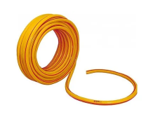 Шланг поливочный 3/4" армир. цена за 1 м (50м) жёлтый "ЭЛИТ"