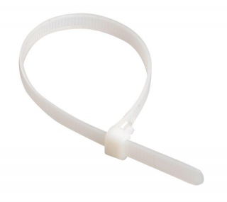 Стяжки кабельные нейлоновые 3,6x100 белые (100шт.) Navigator NCT-036-100-100/WH 71038