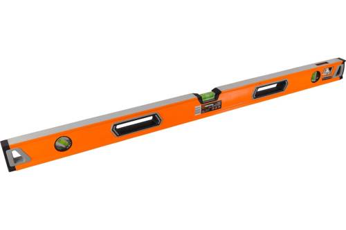 Уровень алюминиевый "Усиленный" 800 мм, 3 глазка (1 зеркальный), 2 комп.рукоятки Вихрь