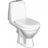 Унитаз-компакт "Премьер" ниж. подвод, гориз. выпуск, воронкообразный (Киров) ROSA (ЖЦ)