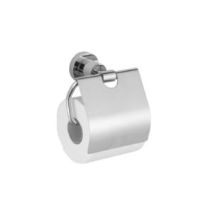 Держатель для т/бумаги,  мет., хром, с крышкой, TG1505