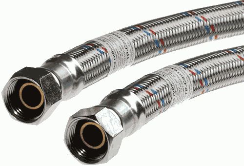 Подводка воды, ГИГАНТ, 1", 0,4 м, г - г, нерж."TР-САНТЕХНИКА"