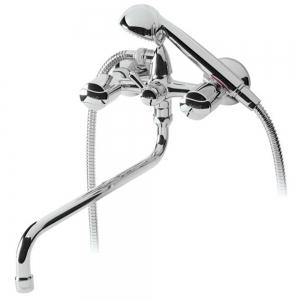 VIDIMA B9724АА СТИЛЬ Смеситель для ванны и умывальника, трубчатый излив 320мм