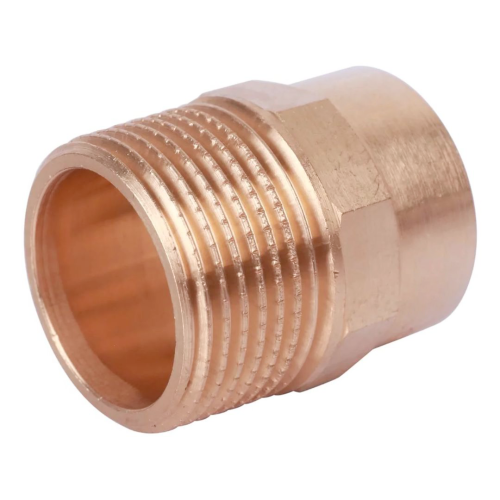 Медь. Резьба - пайка 22 * 1/2" нр Hailiang