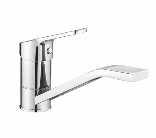 ARGO 3502 ENDER Смеситель для умывальника поворотный излив, набортный, ENDER хром, однорычажный.