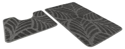 Набор ковриков 2шт для ванной и туалета АКТИВ icarpet 50*80+50*40  002 серый 50