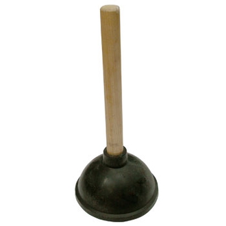 Вантуз цилиндр., большой, с ручкой,150 мм, 