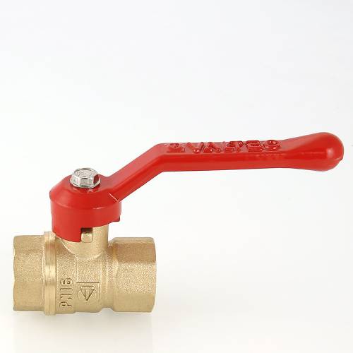 Кран шар. 1/2" г-г (PN16) рычаг, латунь VALTEC СТАНДАРТ 