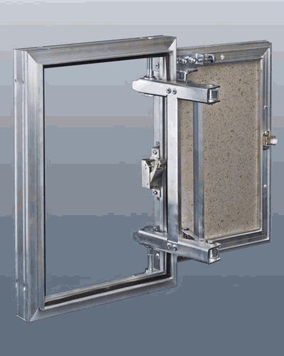 Люк 300х400 металлический под плитку  EVENT ЛКАН