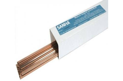 Припой Sanha, Felder твердый медный L-CuP6, 2 мм, 1 прутик.  4939