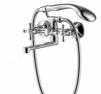 "ARGOTECH" 222 DOM Смеситель для ванны, 1/2 керамическая кранбукса