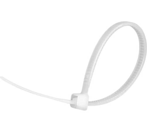 Стяжки кабельные нейлоновые 8x450 белые (100шт.) vertextools СНБ-8-450