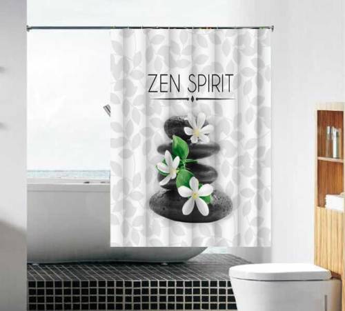 Шторка д/в тканевая MZ-96 "Духовный мир" 180х180см