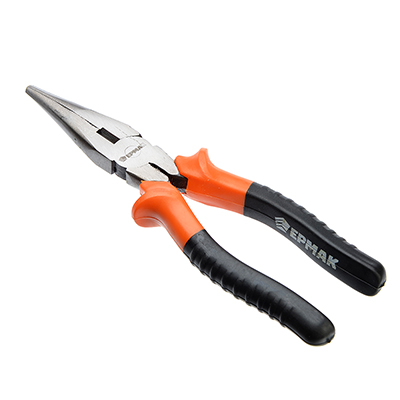 ЕРМАК Тонкогубцы 200мм "Классик"  Шлифованные