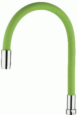 Излив для кухни Ledeme гибкий, зеленый, L7503-5