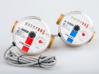 Счетчик воды импульсный L80 Ду15мм ХВ САНТЕХСЕТЬ ITELMA без крепежа