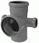 Крестовина, 110 -110 - 50- 50 мм -87 град., 2-х плоск.ПВХ