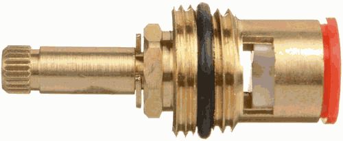 Кран-букса 1/2" керамика, 8 х 24 шлица, 90° под крест, 06613/ MKP06613N