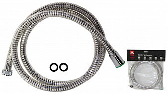 Шланг для душа, с конусом свободного вращения, восьмигранный, 1/2", PVC OCTAFLEX, 150 см, подвес