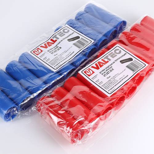 Втулка защитная на теплоизоляцию 20мм красная VALTEC